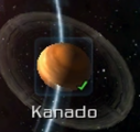 Kanado in map