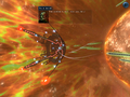 Harval sends out cluster missiles to destroy the Plasma Array