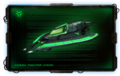 The H'soc, the most common Vossk ship