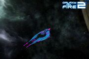 VoidX ship in Hamina's orbit, Nesla system
