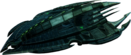 1080p 3D render of the Vossk Battlecruiser